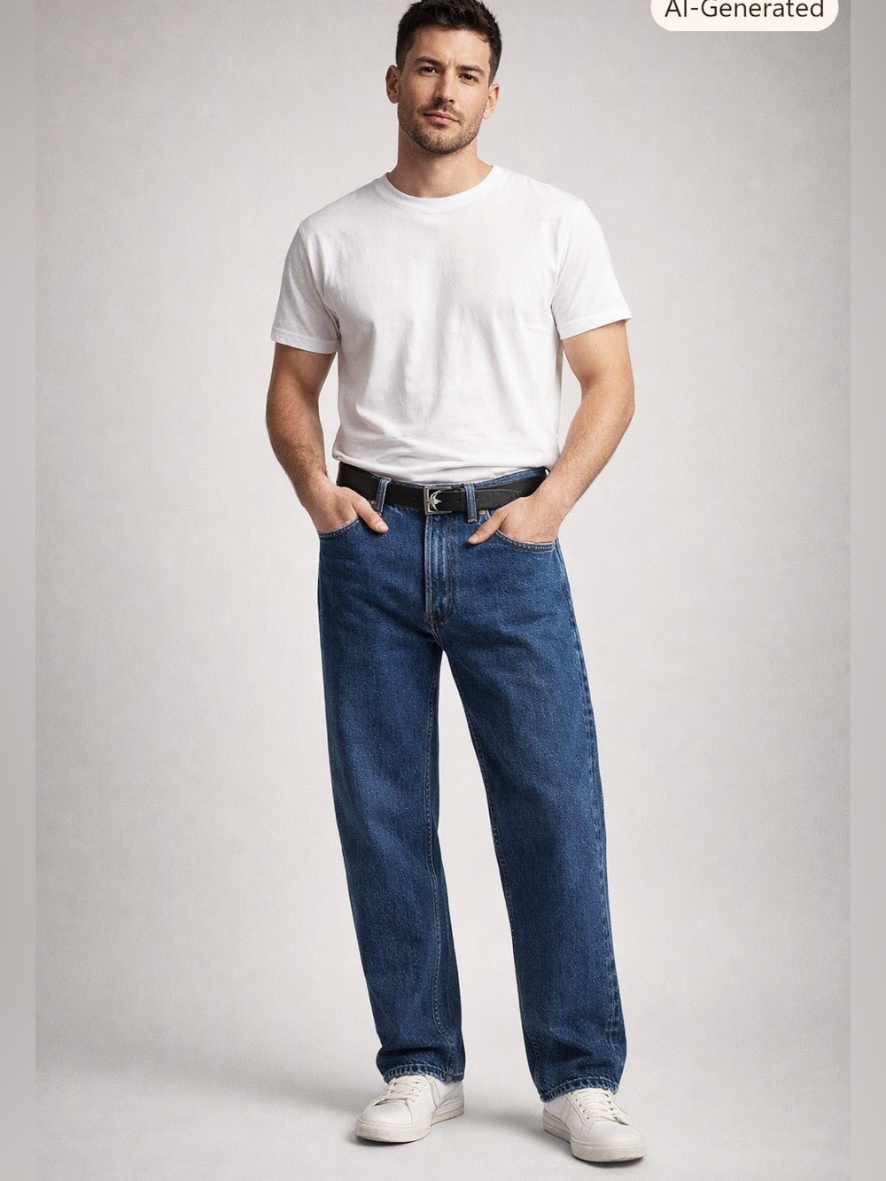 Levi’s 505 Straight Fit Jeans – Size 38x32